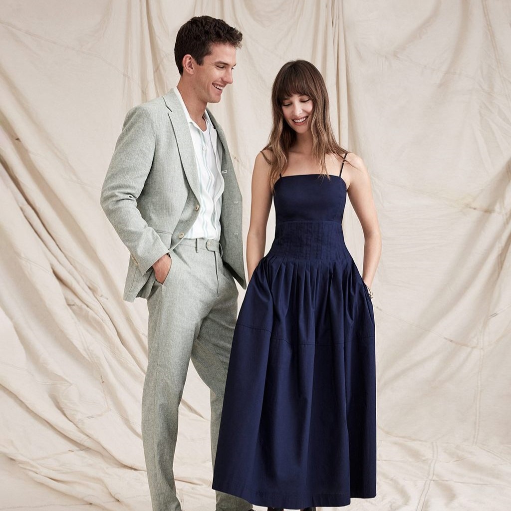 POV TN BRF Banana Republic Factory prom dress and suit